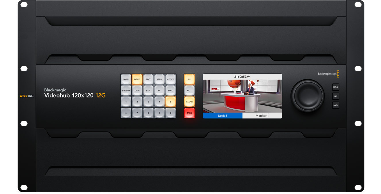 Blackmagic Videohub 120x120 12G