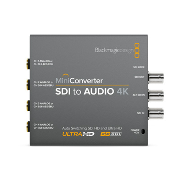 SDI to Audio 4K Converter