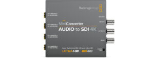 Mini Converter Audio to SDI 4K